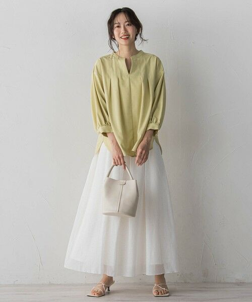 Droite lautreamont / ドロワットロートレアモン シャツ・ブラウス | 【WEB限定】タンブラーブッチャーブラウス | 詳細12