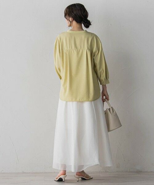 Droite lautreamont / ドロワットロートレアモン シャツ・ブラウス | 【WEB限定】タンブラーブッチャーブラウス | 詳細14