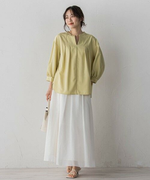 Droite lautreamont / ドロワットロートレアモン シャツ・ブラウス | 【WEB限定】タンブラーブッチャーブラウス | 詳細16