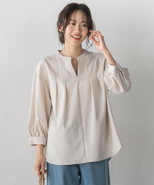 Droite lautreamont / ドロワットロートレアモン シャツ・ブラウス | 【WEB限定】タンブラーブッチャーブラウス | 詳細17