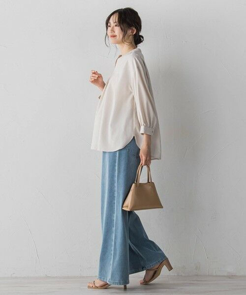 Droite lautreamont / ドロワットロートレアモン シャツ・ブラウス | 【WEB限定】タンブラーブッチャーブラウス | 詳細23