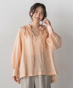 Droite lautreamont / ドロワットロートレアモン シャツ・ブラウス | ラスターラミーカルゼブラウス