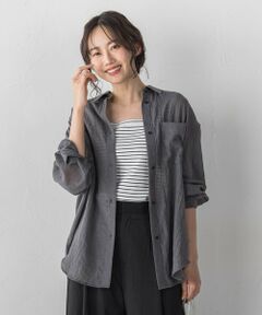 Droite lautreamont / ドロワットロートレアモン シャツ・ブラウス | ボイルシャンブレーシャツ