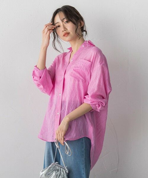 Droite lautreamont / ドロワットロートレアモン シャツ・ブラウス | ボイルシャンブレーシャツ | 詳細2