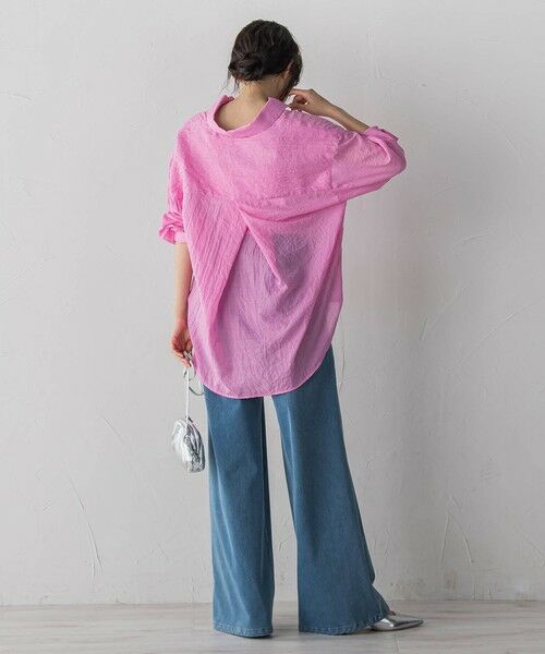 Droite lautreamont / ドロワットロートレアモン シャツ・ブラウス | ボイルシャンブレーシャツ | 詳細5