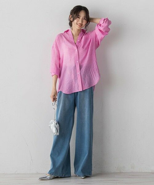 Droite lautreamont / ドロワットロートレアモン シャツ・ブラウス | ボイルシャンブレーシャツ | 詳細6