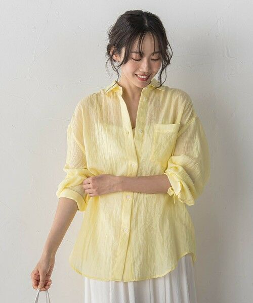 Droite lautreamont / ドロワットロートレアモン シャツ・ブラウス | ボイルシャンブレーシャツ | 詳細8