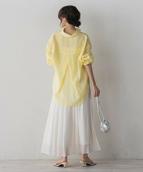 Droite lautreamont / ドロワットロートレアモン シャツ・ブラウス | ボイルシャンブレーシャツ | 詳細12