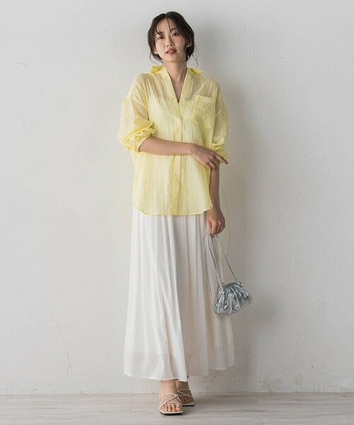 Droite lautreamont / ドロワットロートレアモン シャツ・ブラウス | ボイルシャンブレーシャツ | 詳細13