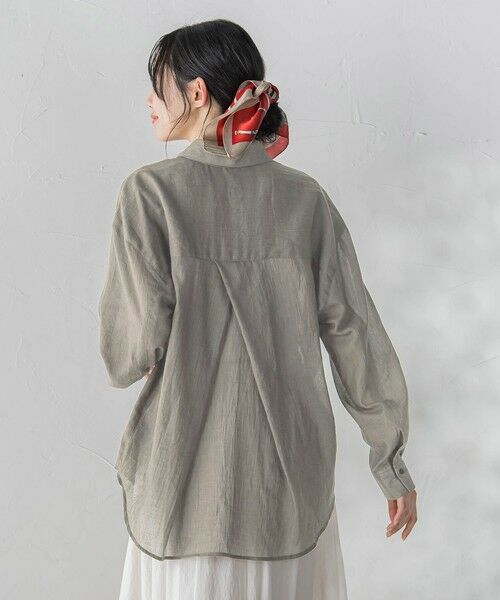 Droite lautreamont / ドロワットロートレアモン シャツ・ブラウス | ボイルシャンブレーシャツ | 詳細16