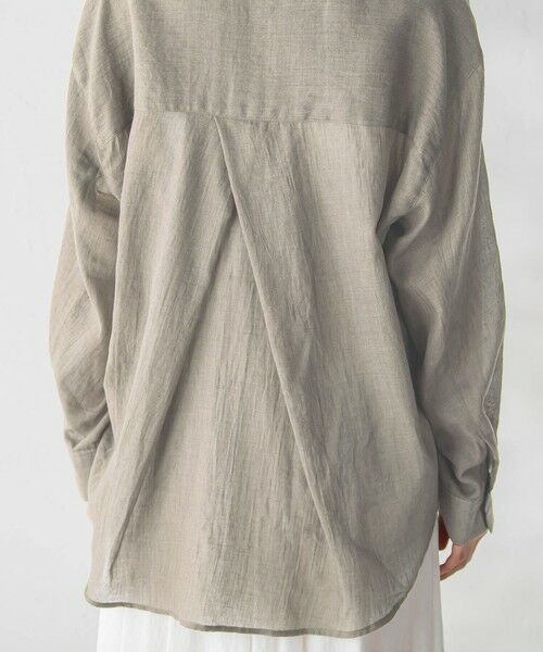 Droite lautreamont / ドロワットロートレアモン シャツ・ブラウス | ボイルシャンブレーシャツ | 詳細21