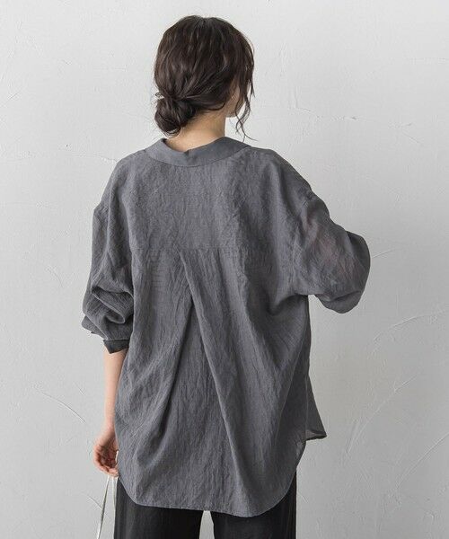 Droite lautreamont / ドロワットロートレアモン シャツ・ブラウス | ボイルシャンブレーシャツ | 詳細24