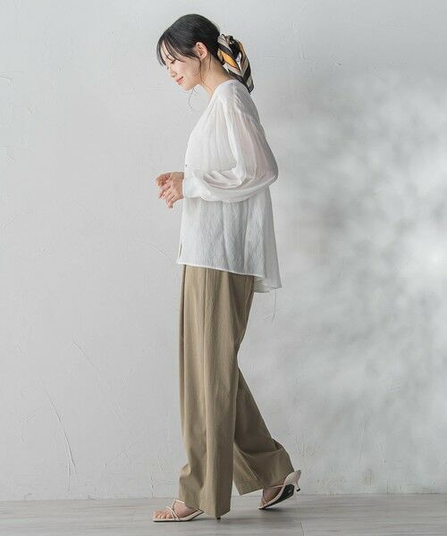 Droite lautreamont / ドロワットロートレアモン カーディガン・ボレロ | TR強撚気流染めカーディガン | 詳細5