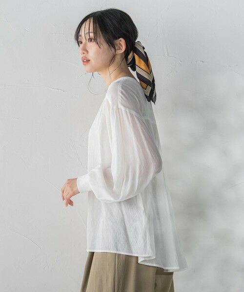 Droite lautreamont / ドロワットロートレアモン カーディガン・ボレロ | TR強撚気流染めカーディガン | 詳細2