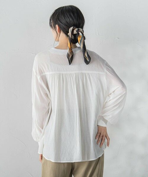 Droite lautreamont / ドロワットロートレアモン カーディガン・ボレロ | TR強撚気流染めカーディガン | 詳細3