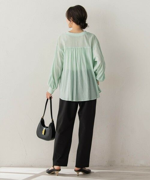 Droite lautreamont / ドロワットロートレアモン カーディガン・ボレロ | TR強撚気流染めカーディガン | 詳細17