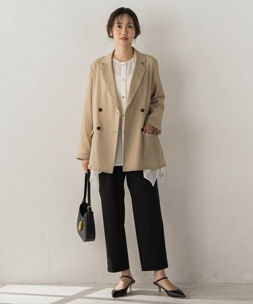 Droite lautreamont / ドロワットロートレアモン シャツ・ブラウス | ヘムフレアシアーチュニックブラウス | 詳細7