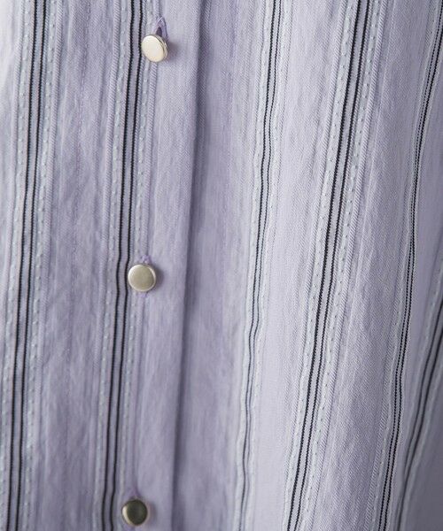 Droite lautreamont / ドロワットロートレアモン シャツ・ブラウス | ドビーストライプブラウス | 詳細11