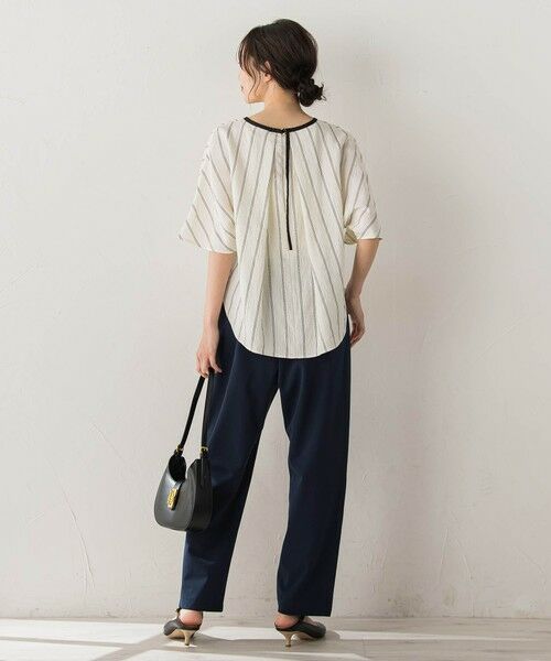 Droite lautreamont / ドロワットロートレアモン シャツ・ブラウス | ドビーストライプブラウス | 詳細17