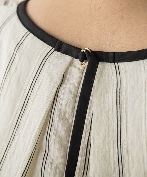 Droite lautreamont / ドロワットロートレアモン シャツ・ブラウス | ドビーストライプブラウス | 詳細20