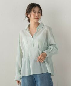 Droite lautreamont / ドロワットロートレアモン シャツ・ブラウス | ウエストシェイプブラウス