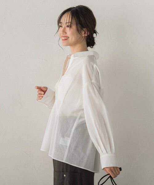 Droite lautreamont / ドロワットロートレアモン シャツ・ブラウス | ウエストシェイプブラウス | 詳細2