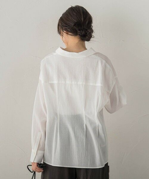 Droite lautreamont / ドロワットロートレアモン シャツ・ブラウス | ウエストシェイプブラウス | 詳細3