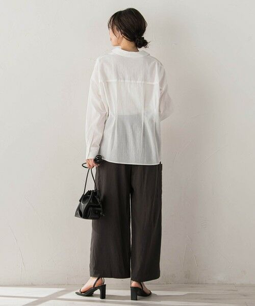 Droite lautreamont / ドロワットロートレアモン シャツ・ブラウス | ウエストシェイプブラウス | 詳細6