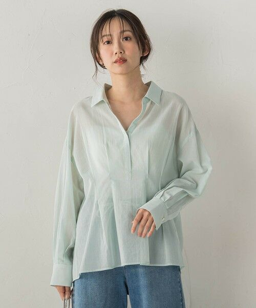 Droite lautreamont / ドロワットロートレアモン シャツ・ブラウス | ウエストシェイプブラウス | 詳細15