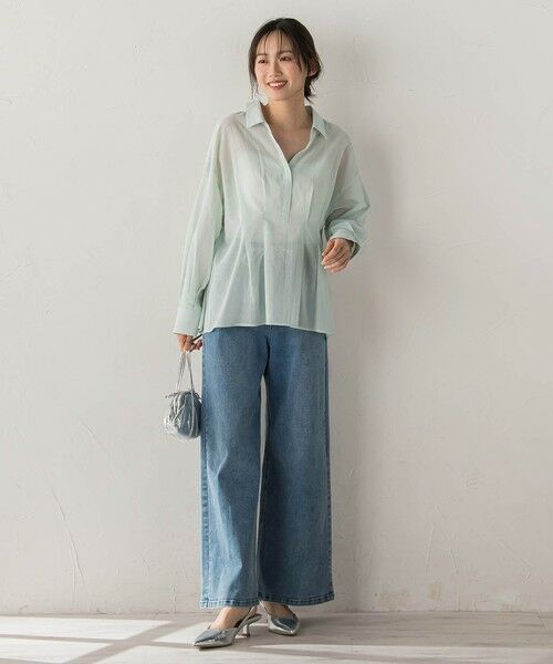 Droite lautreamont / ドロワットロートレアモン シャツ・ブラウス | ウエストシェイプブラウス | 詳細20