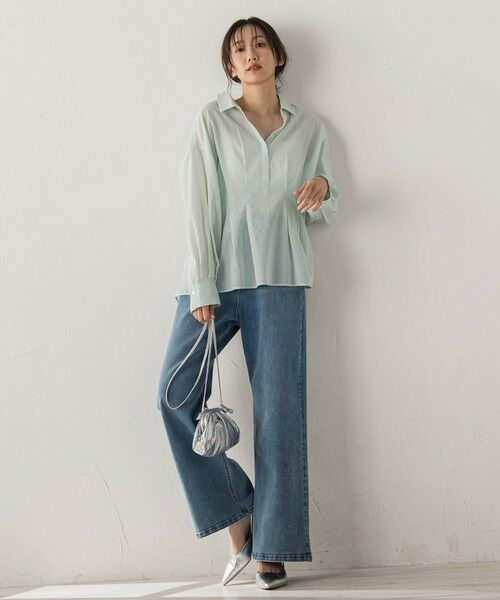 Droite lautreamont / ドロワットロートレアモン シャツ・ブラウス | ウエストシェイプブラウス | 詳細21