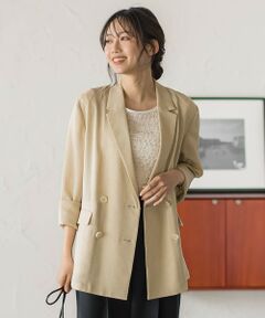 Droite lautreamont / ドロワットロートレアモン テーラードジャケット | シアーライトジャケット