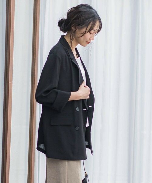 Droite lautreamont / ドロワットロートレアモン テーラードジャケット | シアーライトジャケット | 詳細3