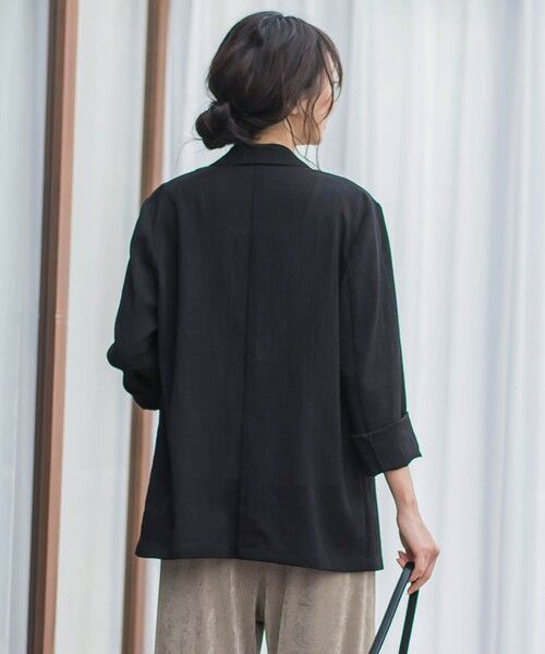 Droite lautreamont / ドロワットロートレアモン テーラードジャケット | シアーライトジャケット | 詳細2