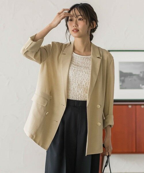 Droite lautreamont / ドロワットロートレアモン テーラードジャケット | シアーライトジャケット | 詳細8