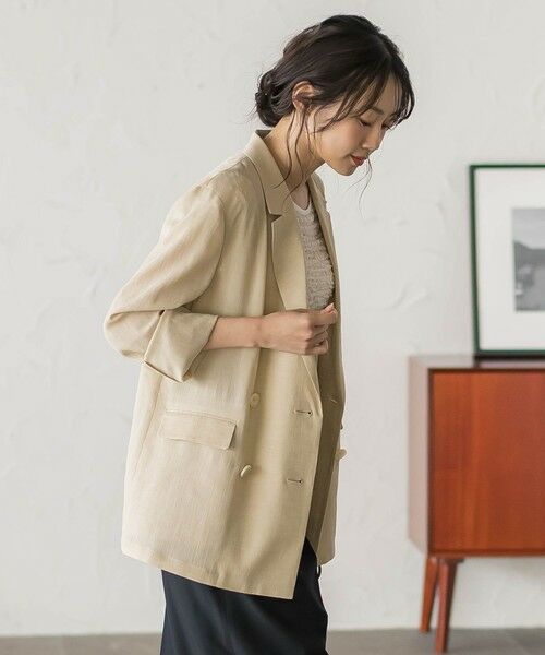 Droite lautreamont / ドロワットロートレアモン テーラードジャケット | シアーライトジャケット | 詳細10