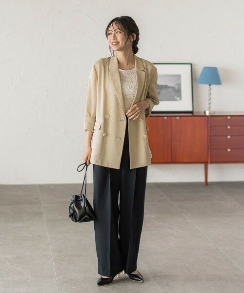 Droite lautreamont / ドロワットロートレアモン テーラードジャケット | シアーライトジャケット | 詳細14