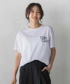 Droite lautreamont / ドロワットロートレアモン カットソー | フロッキーロゴTシャツ