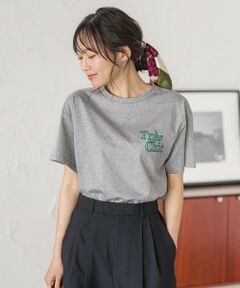 Droite lautreamont / ドロワットロートレアモン カットソー | フロッキーロゴTシャツ