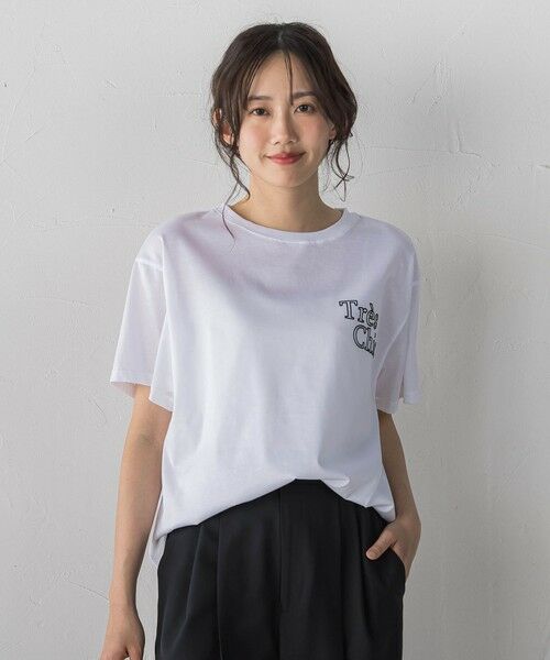 Droite lautreamont / ドロワットロートレアモン カットソー | フロッキーロゴTシャツ | 詳細1