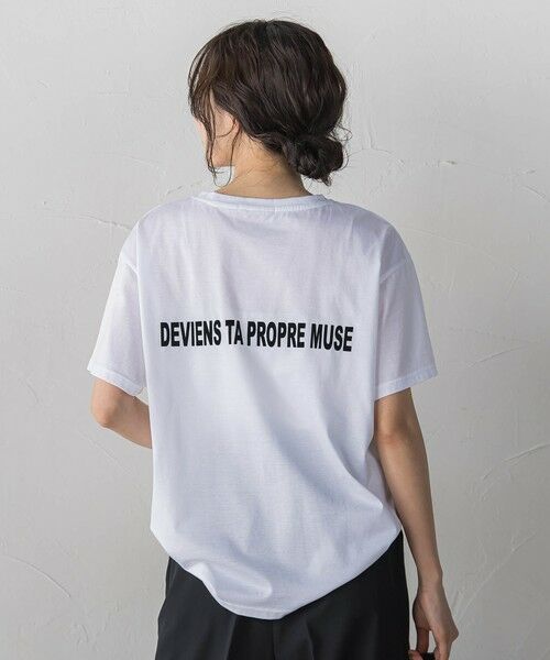 Droite lautreamont / ドロワットロートレアモン カットソー | フロッキーロゴTシャツ | 詳細3