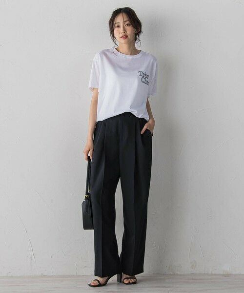 Droite lautreamont / ドロワットロートレアモン カットソー | フロッキーロゴTシャツ | 詳細4