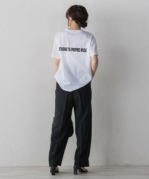 Droite lautreamont / ドロワットロートレアモン カットソー | フロッキーロゴTシャツ | 詳細6