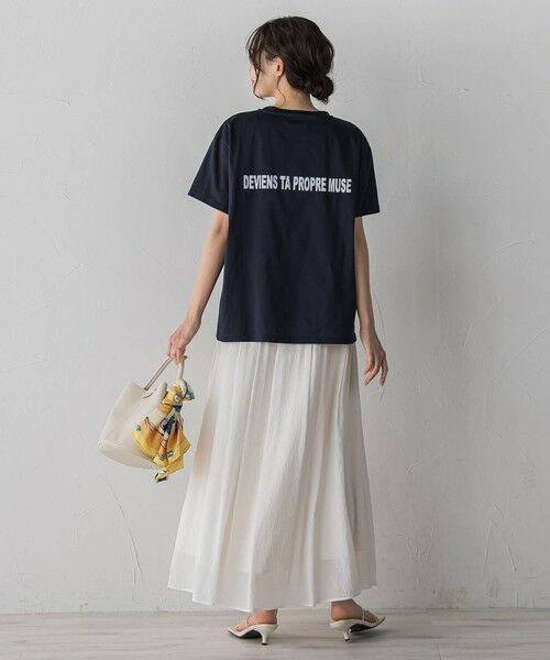 Droite lautreamont / ドロワットロートレアモン カットソー | フロッキーロゴTシャツ | 詳細14