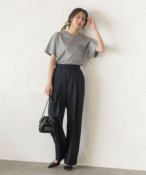 Droite lautreamont / ドロワットロートレアモン カットソー | フロッキーロゴTシャツ | 詳細18