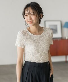 Droite lautreamont / ドロワットロートレアモン カットソー | シャーリングＴシャツ