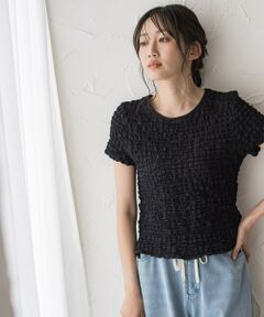 Droite lautreamont / ドロワットロートレアモン カットソー | シャーリングＴシャツ