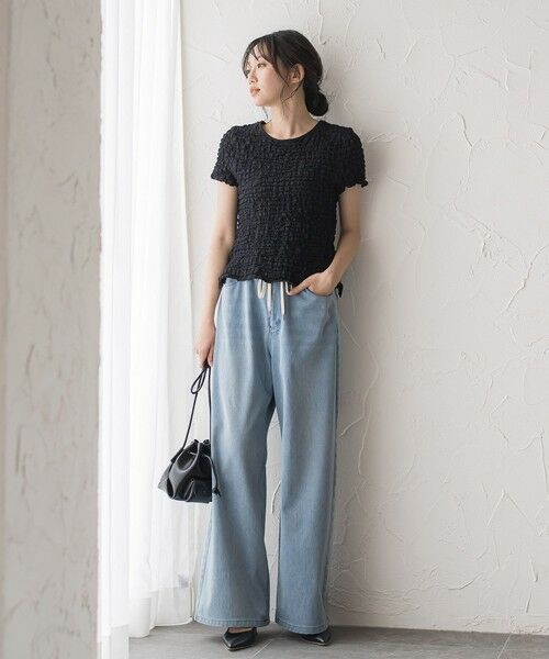 Droite lautreamont / ドロワットロートレアモン カットソー | シャーリングＴシャツ | 詳細12