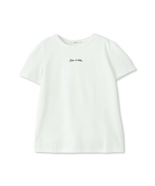 Droite lautreamont / ドロワットロートレアモン カットソー | チビロゴTシャツ | 詳細13