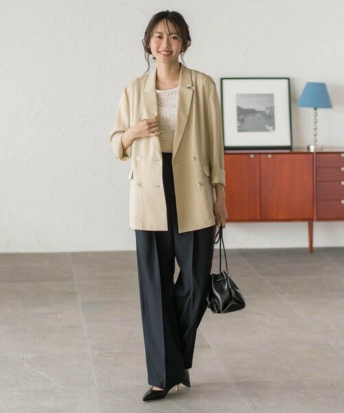 Droite lautreamont / ドロワットロートレアモン その他パンツ | サスペンダー付き2タックパンツ | 詳細11